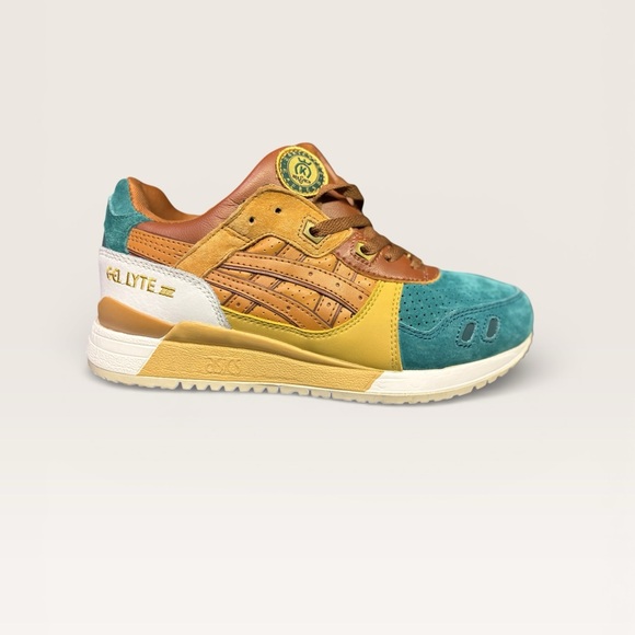 ASICS Gel-Lyte III 24 Kilates Express sneaker size 8 - Picture 1 of 5